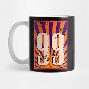 99 Retro Logo Style Mug